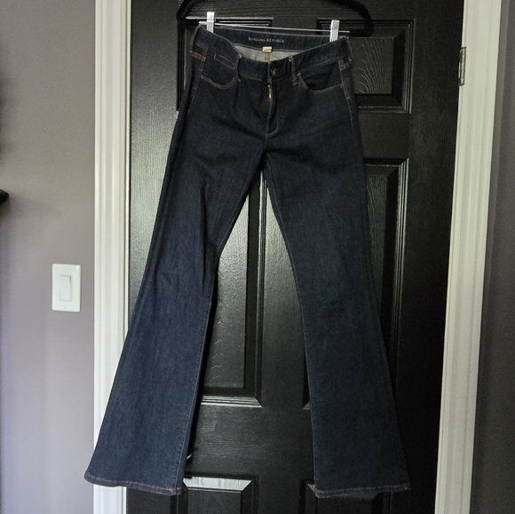 Like New Banana Rebublic Stretch Flare Boot cut - Picture 2 of 3